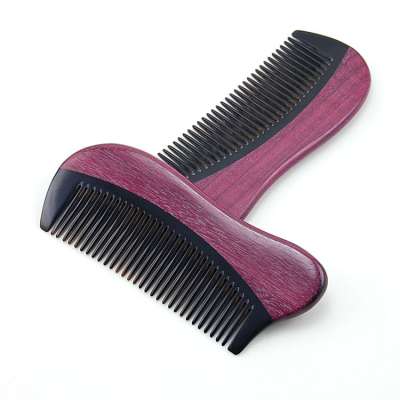 Handmade sandalwood hair cutting Wooden hair Comb brush